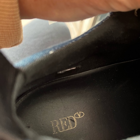 RED VALENTINO jeans sneakers - Picture 3 of 4